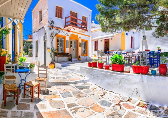 Combiné Athènes, île de Paros, île de Naxos & île de Santorin Combiné Athènes, île de Paros, île de Naxos & île de Santorin