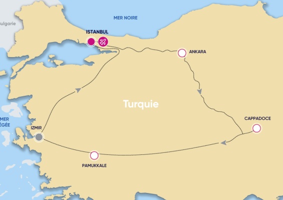 Circuit Merveilles de Turquie 4* Circuit Merveilles de Turquie 4*