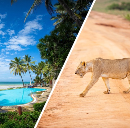 Hôtel Voyager Beach Resort 4* + Safari 2 nuits, Séjour Kenya par Ôvoyages Hôtel Voyager Beach Resort 4* + Safari 2 nuits, Séjour Kenya par Ôvoyages
