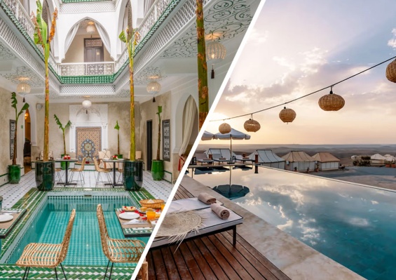 Combiné Marrakech & Désert d'Agafay - Ôcity Riad Samir Privilège et expérience unique au Mia Agafay Combiné Marrakech & Désert d'Agafay - Ôcity Riad Samir Privilège et expérience unique au Mia Agafay