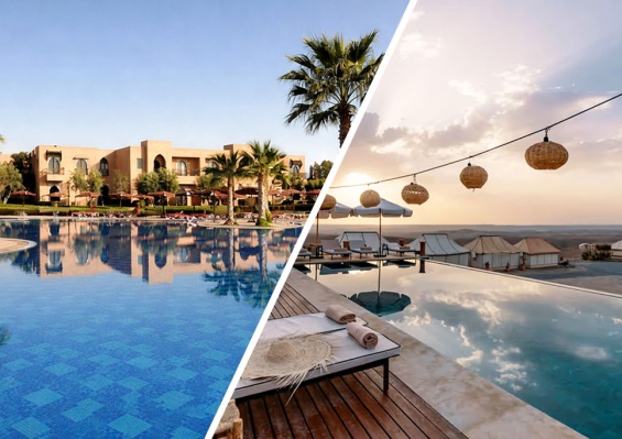Combiné Marrakech & Désert : Smart club Marrakech Ryads Parc 4* & Mia Agafay Resort 4* by Ôvoyages Combiné Marrakech & Désert : Smart club Marrakech Ryads Parc 4* & Mia Agafay Resort 4* by Ôvoyages