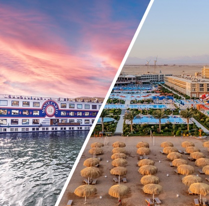 Combiné Croisière Ôclub 5* sur le Nil avec visites en option & séjour balnéaire à Hurghada en 4*, Combiné Egypte, Hurghada par Ôvoyages Combiné Croisière Ôclub 5* sur le Nil avec visites en option & séjour balnéaire à Hurghada en 4*, Combiné Egypte, Hurghada par Ôvoyages
