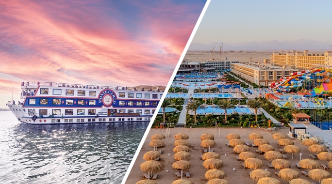 Combiné Croisière Ôclub 5* sur le Nil avec visites en option & séjour balnéaire à Hurghada en 4*, Combiné Egypte, Hurghada par Ôvoyages Combiné Croisière Ôclub 5* sur le Nil avec visites en option & séjour balnéaire à Hurghada en 4*, Combiné Egypte, Hurghada par Ôvoyages