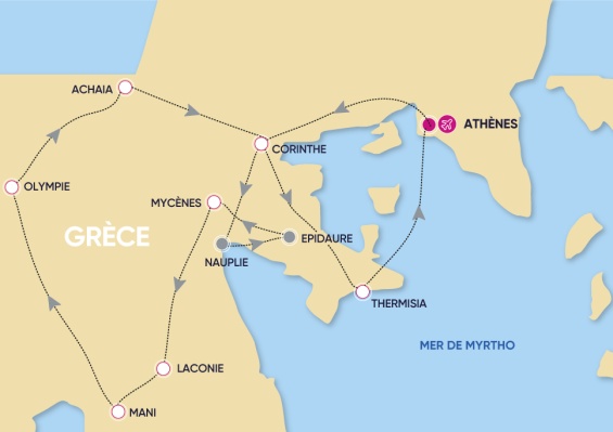 GRÈCE | 11j/10n - « Autotour Spécial Péloponnèse » avec séjour au Ôclub Select Hydra Beach Resort 5* GRÈCE | 11j/10n - « Autotour Spécial Péloponnèse » avec séjour au Ôclub Select Hydra Beach Resort 5* - photo 2