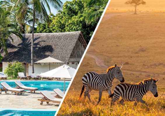 Combiné Circuit Masai Mara, Naivasha, Amboseli & Tsavo + Ôclub Select Diamonds Malindi 5* Combiné Circuit Masai Mara, Naivasha, Amboseli & Tsavo + Ôclub Select Diamonds Malindi 5*