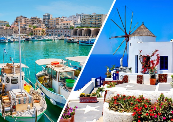 Combiné Héraklion & Îles de Santorin 3* Combiné Héraklion & Îles de Santorin 3*