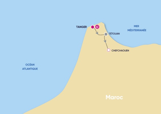 Circuit Tanger Tétouan & Chefchaouen 3* Circuit Tanger Tétouan & Chefchaouen 3*